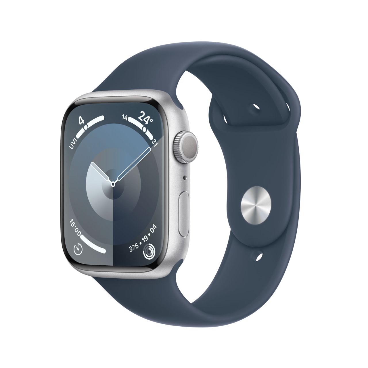 Apple Watch Series 9 Aluminium Silber – Zustand: wie neu