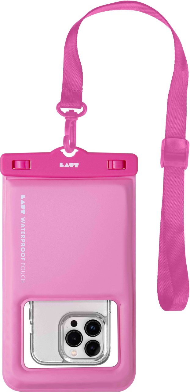 Laut POP AQUA für 6.7" Smartphones Pink iPhone 14 iPhone 14 Pro iPhone 14 Pro Max iPhone 14 Plus iPhone 15 iPhone 15 Plus iPhone 15 Pro iPhone 15 Pro Max iPhone 16 iPhone 16 Plus iPhone 16 Pro iPhone 16e Kunststoff