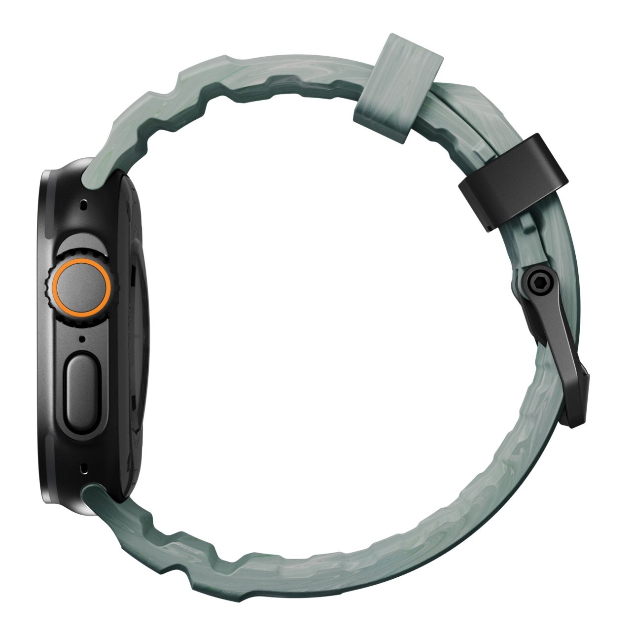 Nomad Rocky Point Armband für Apple Watch 42 (Series 1/2/3)/44/45/46/49mm Sierra Stone/Schwarz 42 (Series 1/2/3)/44/45/46/49mm Titanium
