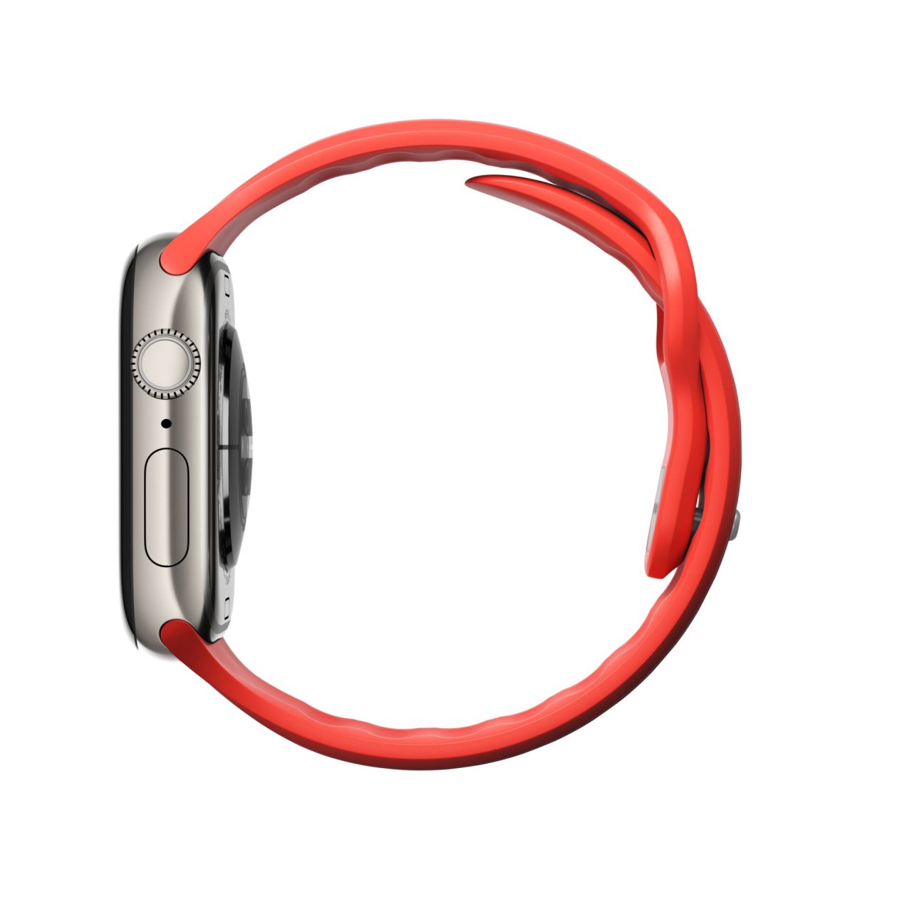 Nomad Tempo Band für Apple Watch Rot 38/40/41/42mm (Series 10/11) Silikon