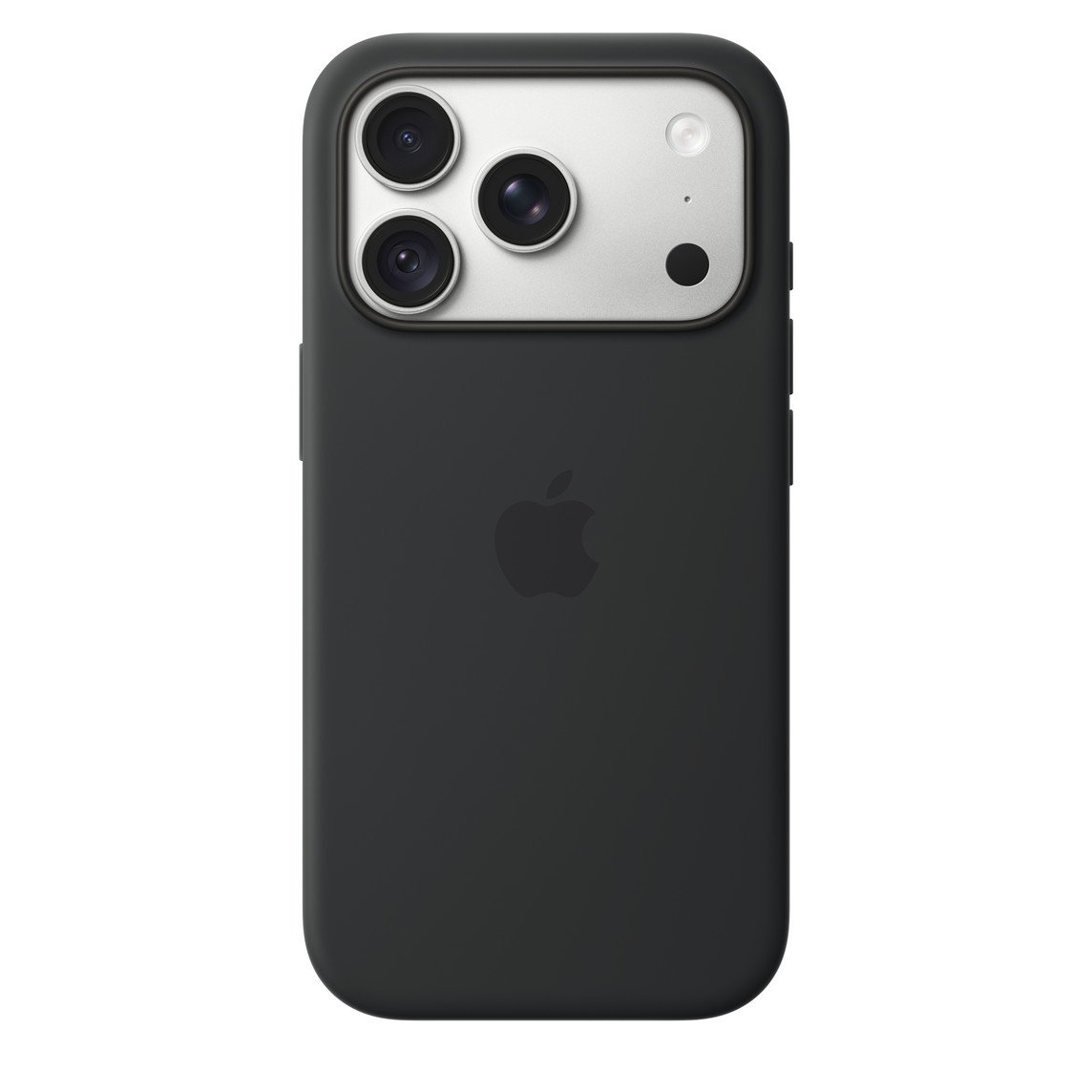 Apple iPhone 18 Pro Silikon Case mit MagSafe Schwarz iPhone 18 Pro