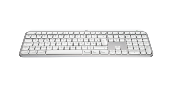 Logitech Master Series MX Keys S für Mac, Wireless Tastatur, Hellgrau