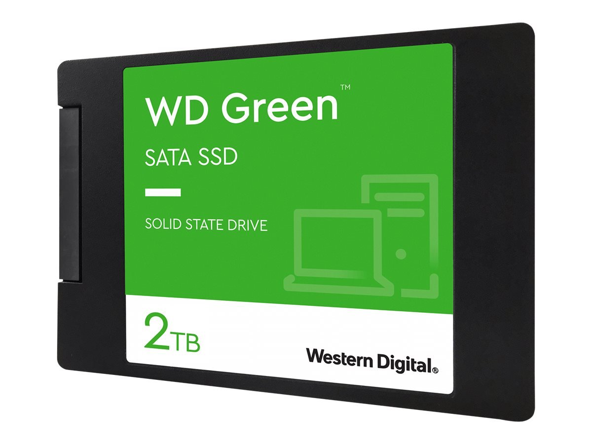 Western Digital WD Green SATA SSD Interne Festplatte Grün 2,5