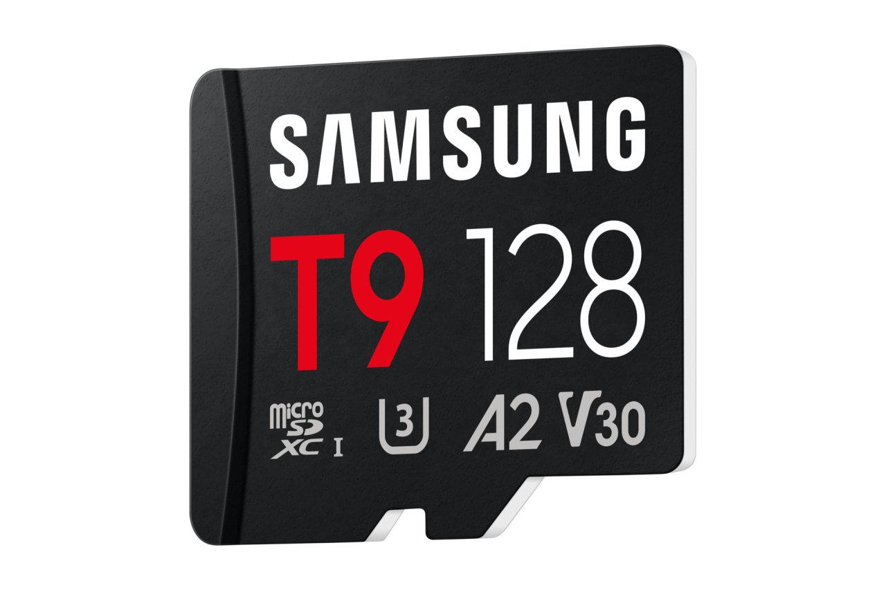 Samsung T9 microSD Speicherkarte Schwarz 128GB