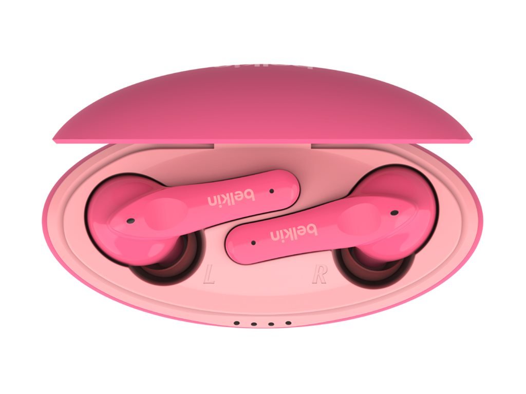 Belkin SoundForm Nano In-Ear-Kopfhörer für Kinder Pink Kabellos