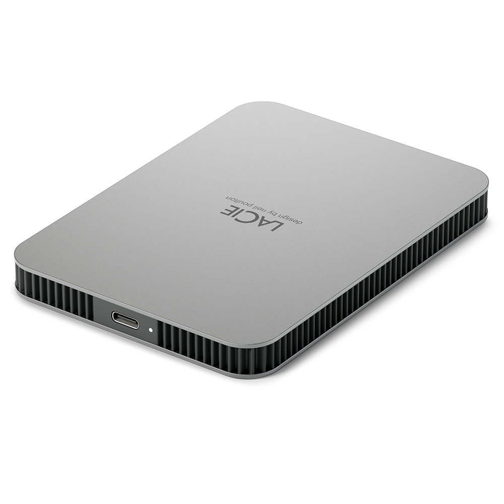 LaCie Mobile Drive Silber USB-C HDD 2TB