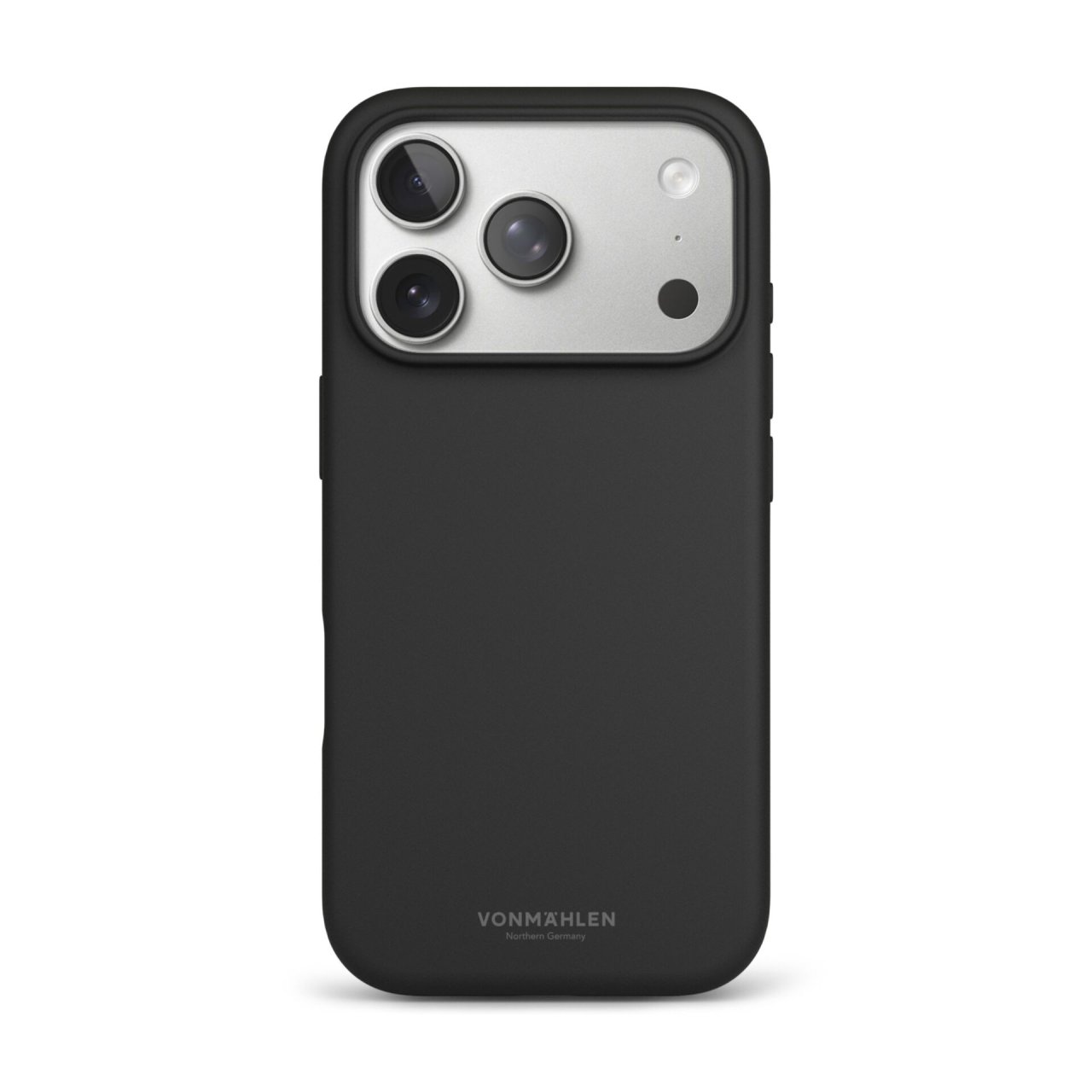 Vonmählen Soft Silikon Case für iPhone 17 Pro Max Schwarz iPhone 17 Pro Max Silikon