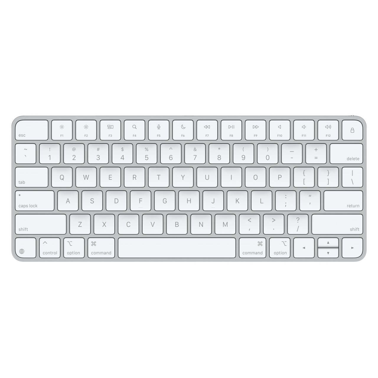 Apple Magic Keyboard (USB-C) Silber US Englisch 2,5 - 3 W Bluetooth
