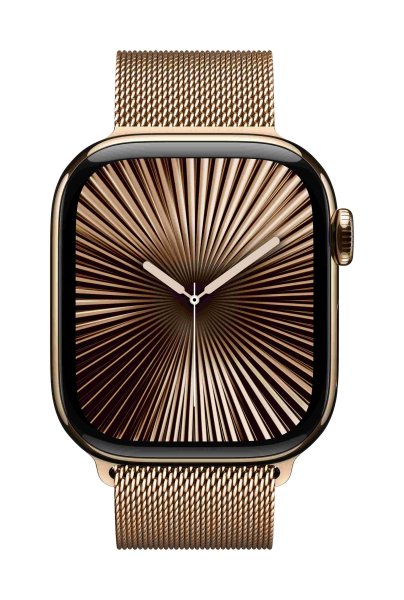 Apple Milanaise Armband für Apple Watch 40mm, Gold, S/M (130-180 mm Umfang)