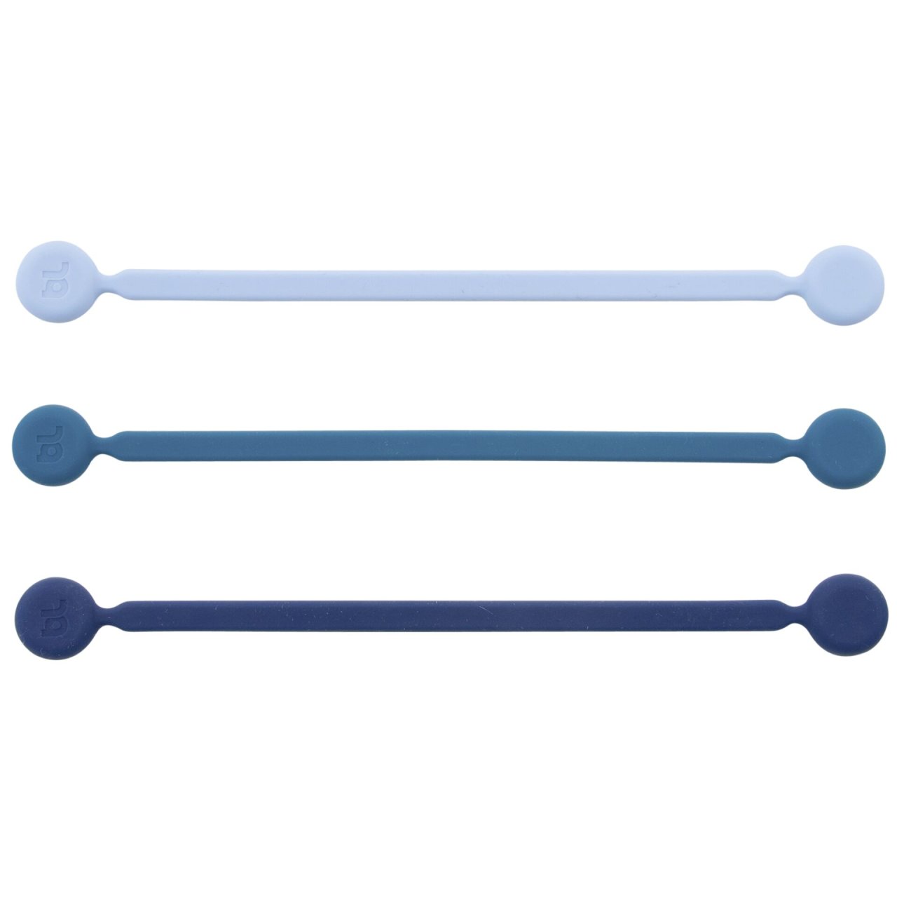 Bluelounge MagWrap Silikon Kabelbinder Mehrfarbig 3er-Pack