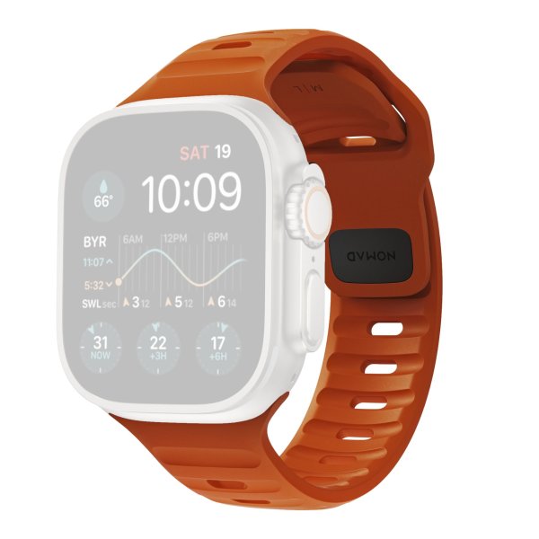 Nomad Sportarmband für Apple Watch 42/44/45/49mm, Orange