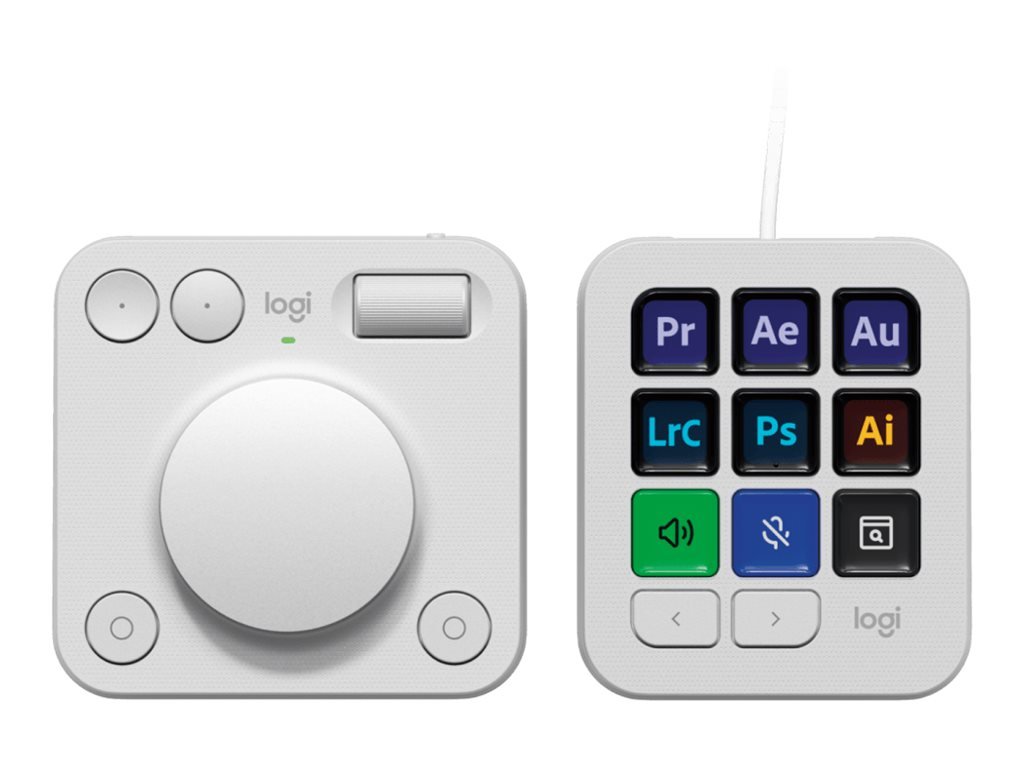 Logitech Master Series MX Creative Console Grau USB-C