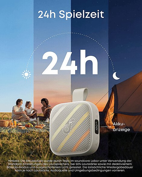 Anker Soundcore Boom Go 3i Weiß Kabellos