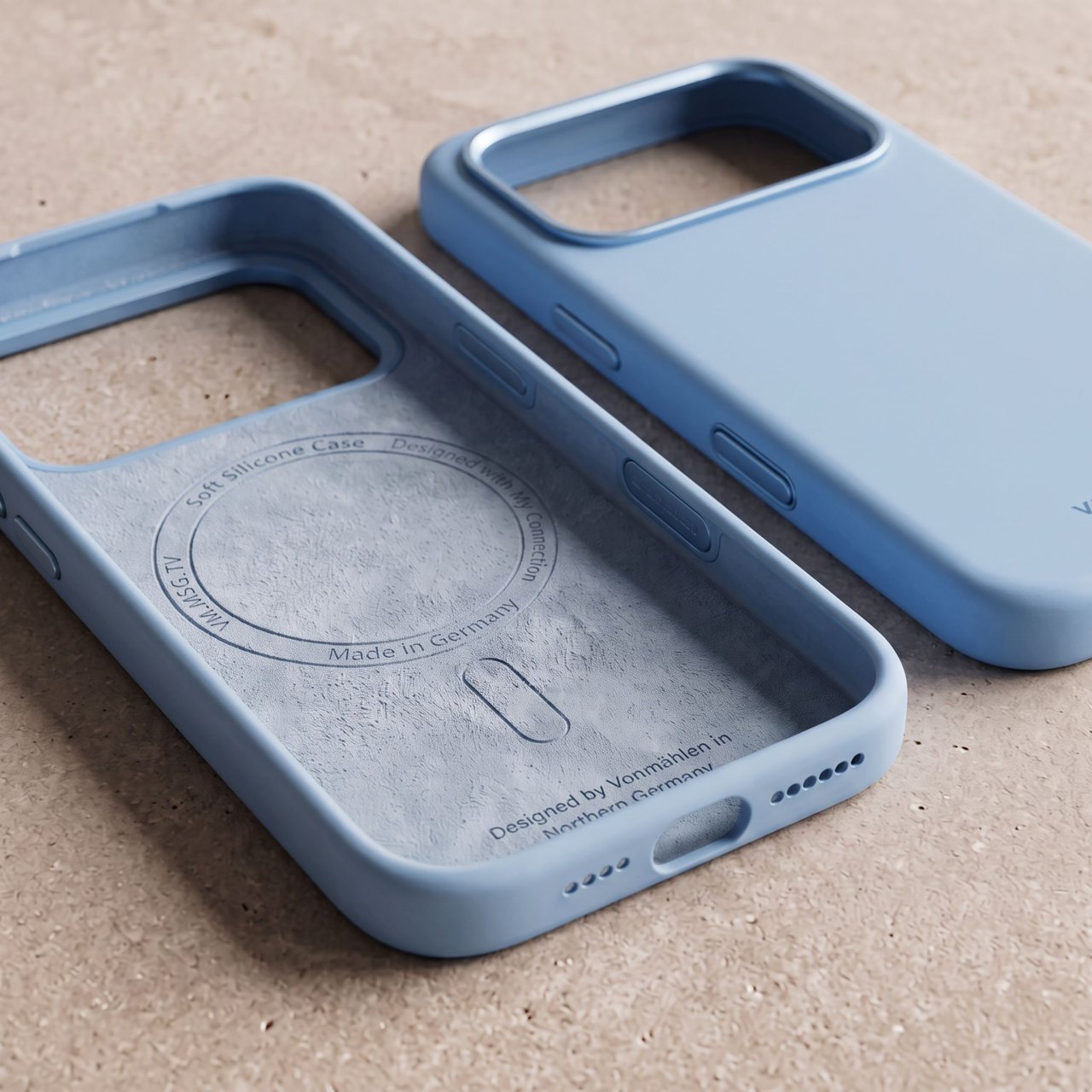 Soft Silicone Case 2 iPhone 18 Pro Max Hellblau Light Blue iPhone 17 Pro Max iPhone 18 Pro Max