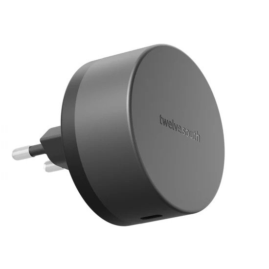 Twelve South PowerBug Wireless QI2 Charger Schwarz 35W