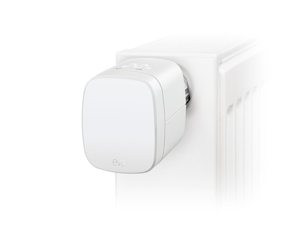 Eve Thermo (Matter) Heizkörper-Thermostat Weiß 2er-Pack Heizungssteuerung Bluetooth