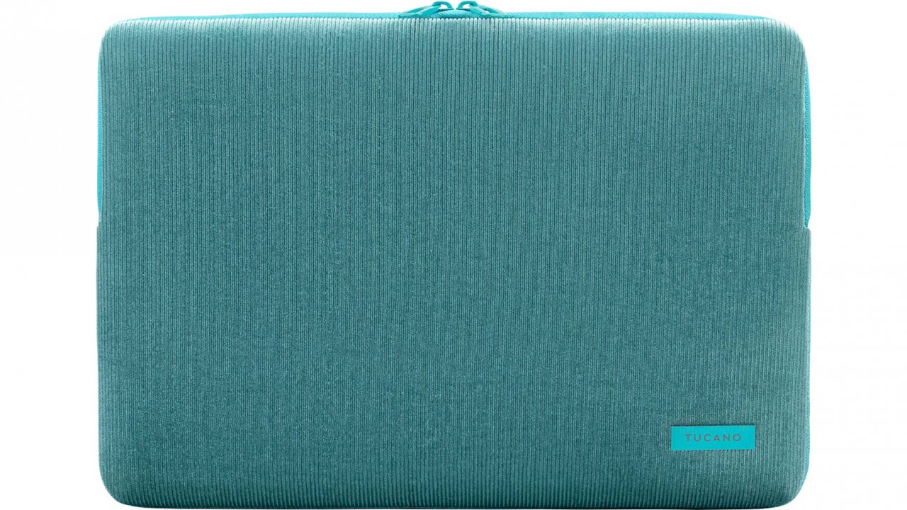 Tucano Second Skin Velluto für MacBook Pro 16", Türkis