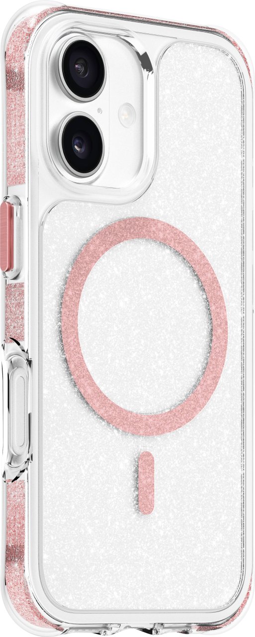 LAUT Aero Sparkle Case für iPhone 17 Crystal Pink iPhone 17 Kunststoff