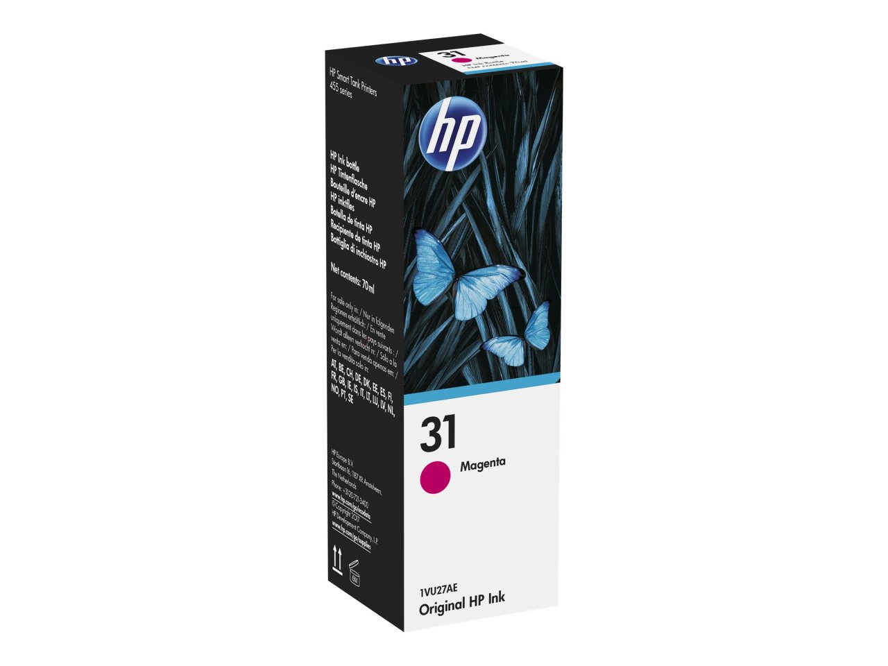 HP 31 Tinten Nachfüllflasche Gelb