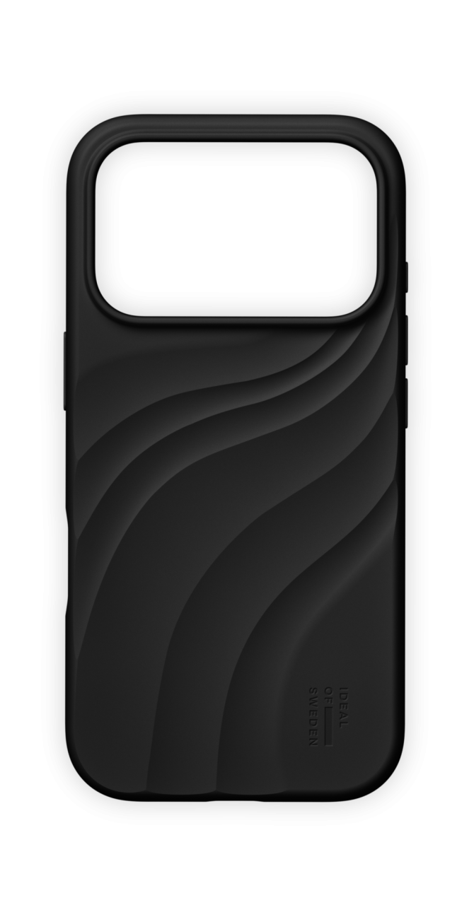 Ideal of Sweden Soft Swirl Case MagSafe iPhone 17 Pro / 18 Pro Velvet Black iPhone 17 Pro iPhone 18 Pro