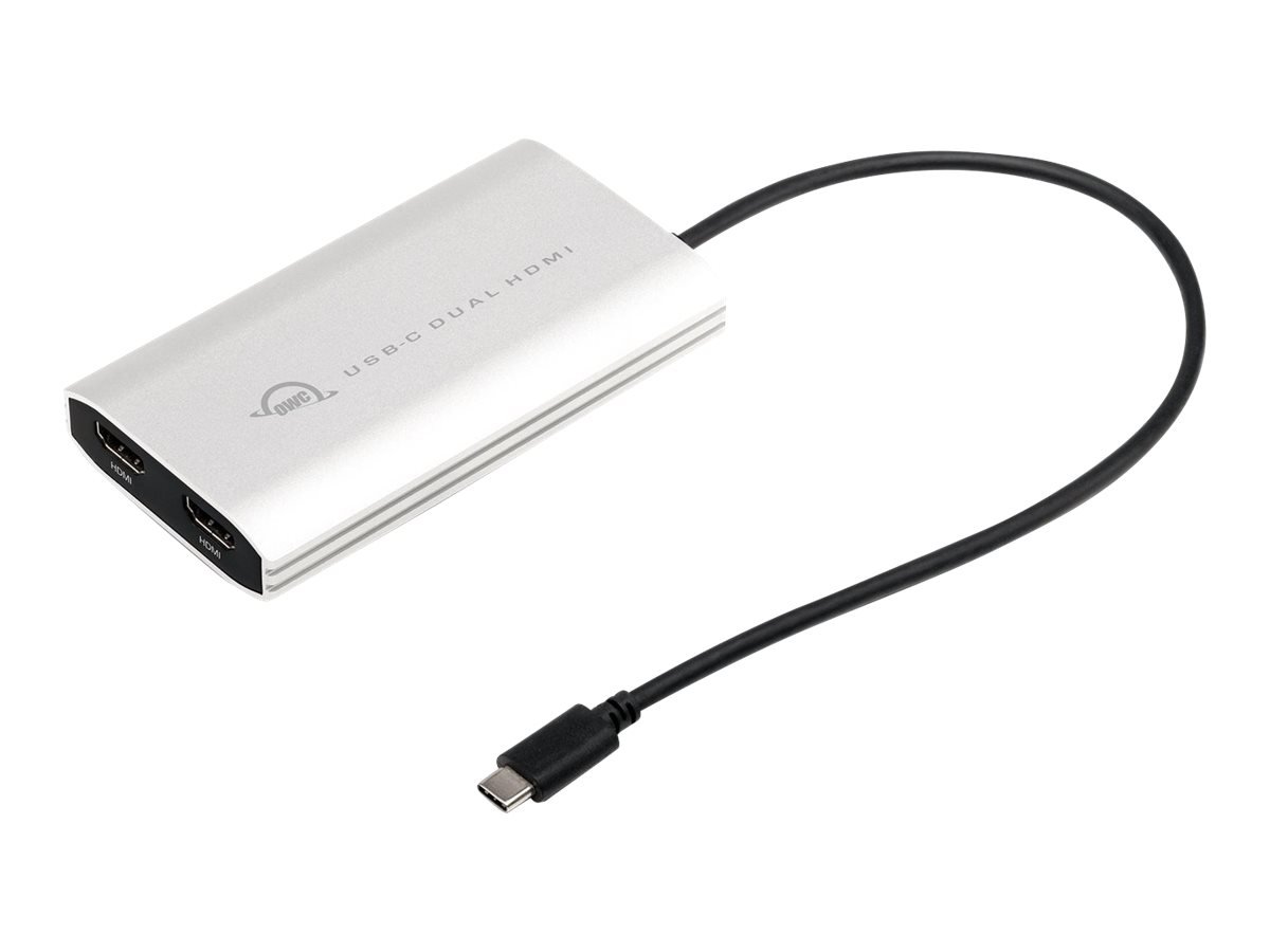 OWC USB-C auf Dual HDMI 4K Display Adapter (2 in 1)