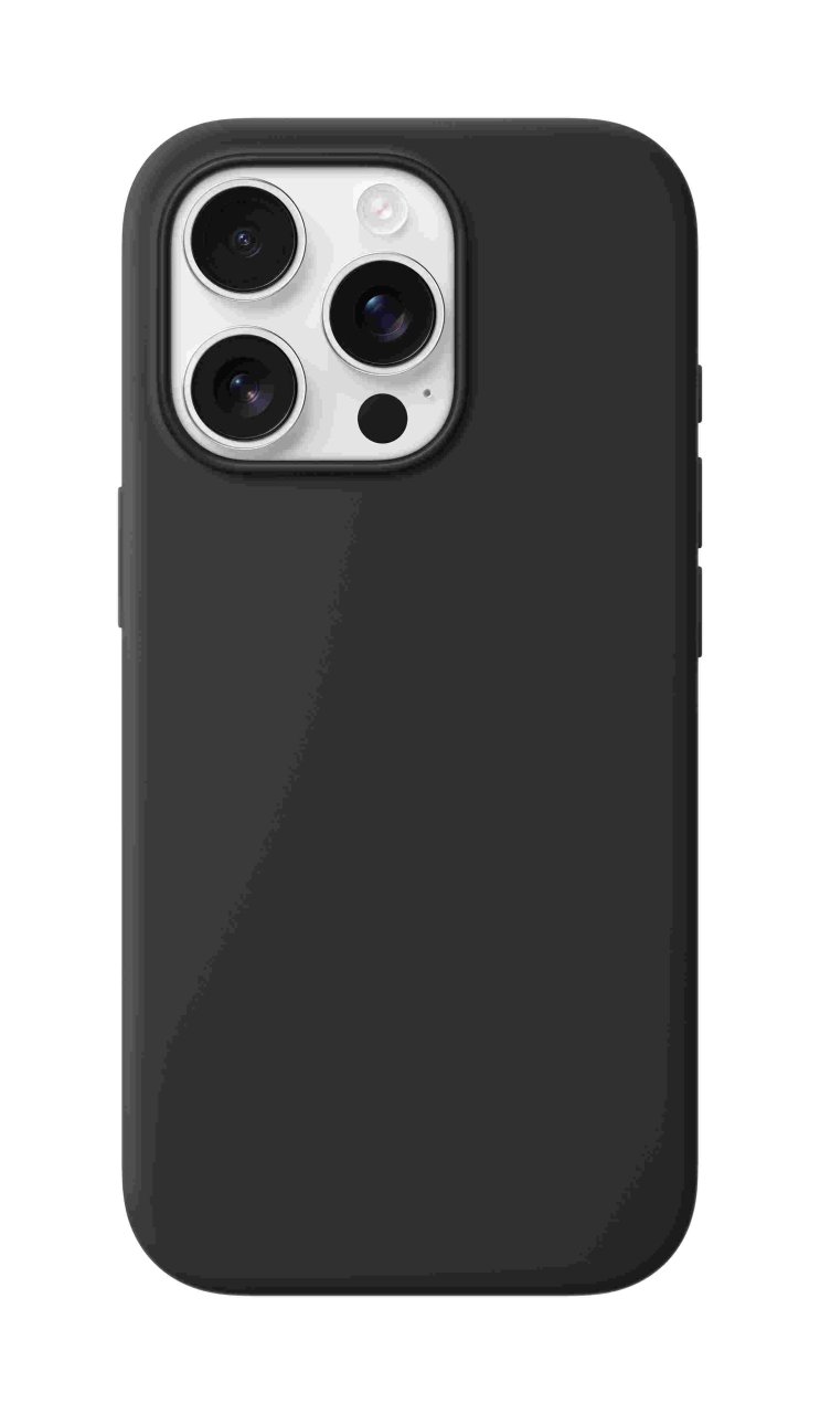 Apple iPhone 16 Pro Silikon Case mit MagSafe Schwarz iPhone 16 Pro Silikon