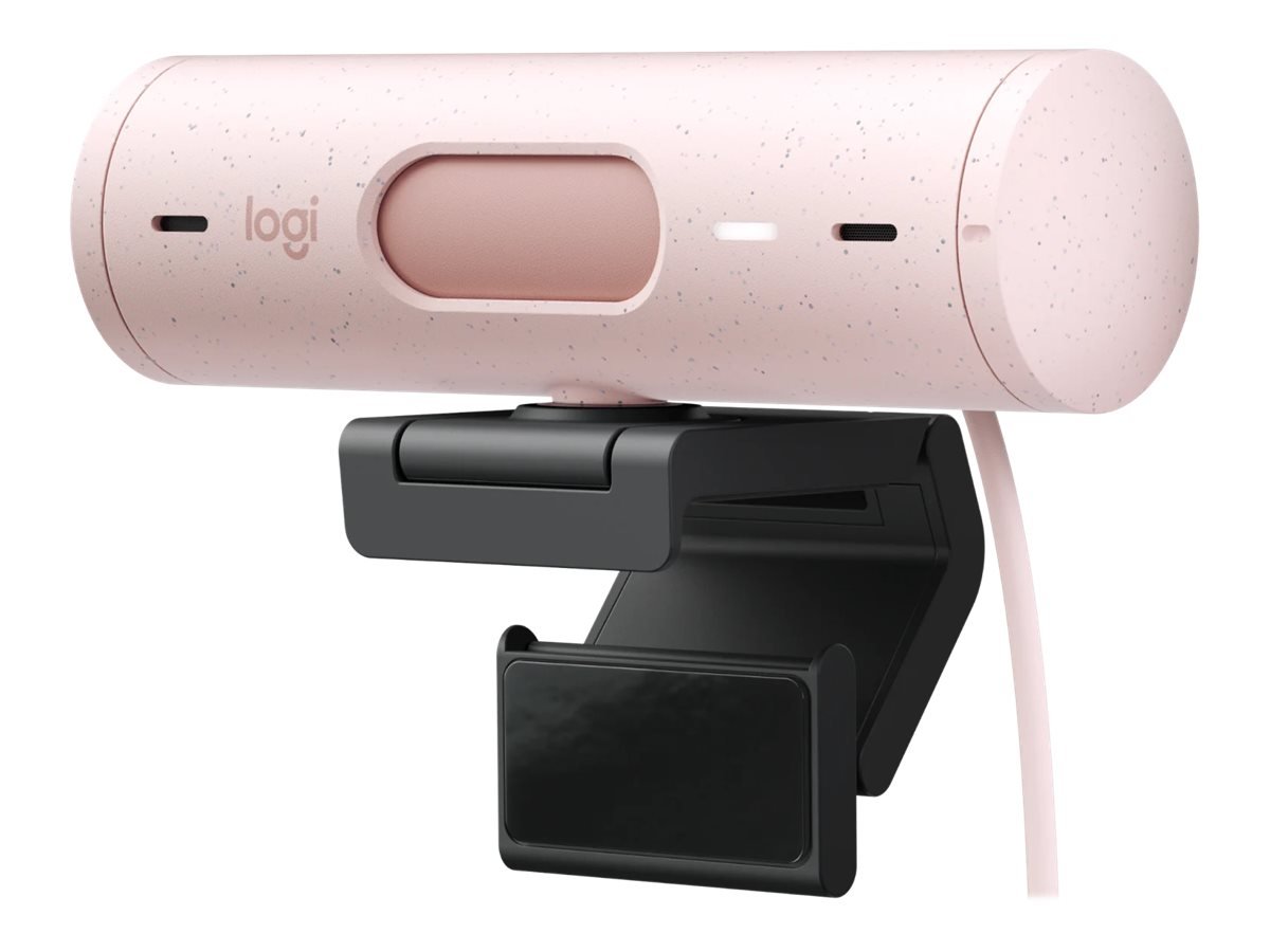 Logitech BRIO 500 Webcam Rosa 1920 x 1080 (Full HD) USB-C Kabelgebunden