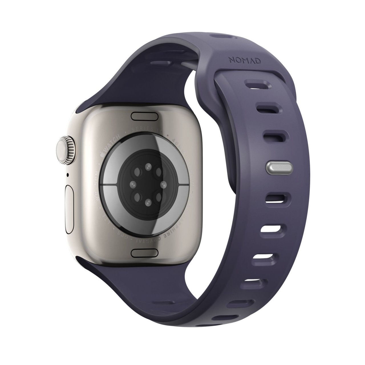 Nomad Tempo Band für Apple Watch Lila 42 (Series 1/2/3)/44/45/46/49mm Silikon