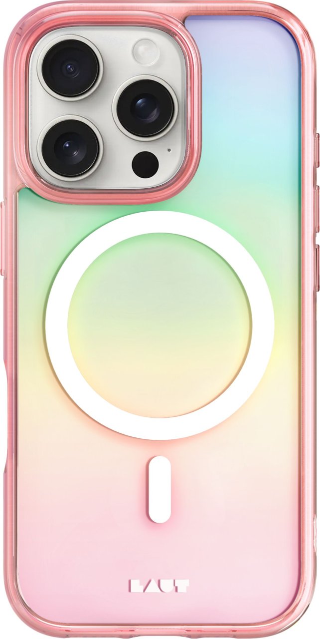 LAUT Holo Case für iPhone 16 Pro Pink iPhone 16 Pro