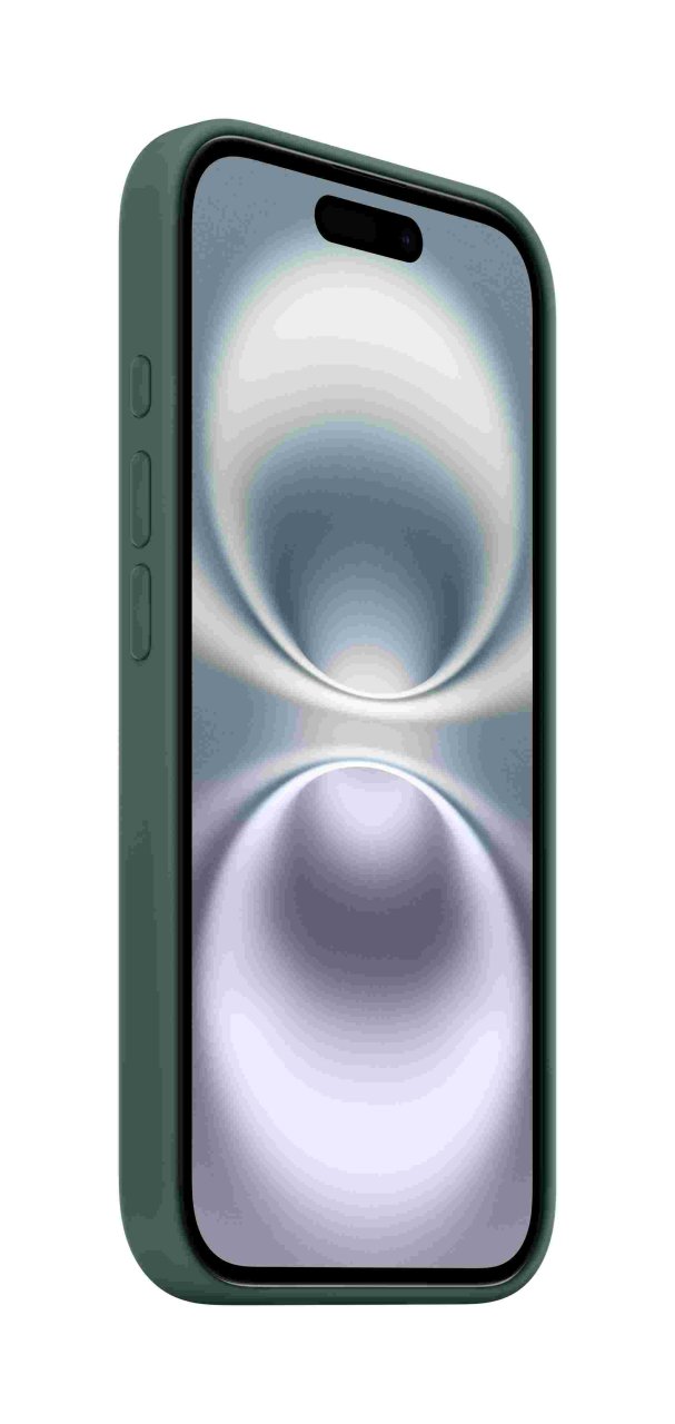 Apple iPhone 16 Silikon Case mit MagSafe Seegrün iPhone 16 Silikon