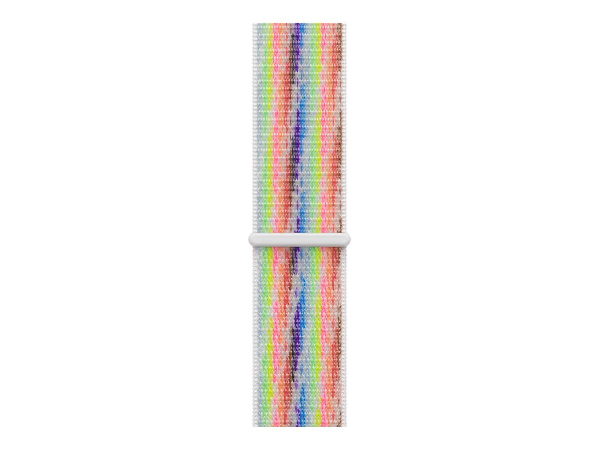 Apple Pride Edition Sport Loop Armband für Apple Watch Pride 42 (Series 1/2/3)/44/45/46/49mm One Size (130-200 mm Umfang) Nylon