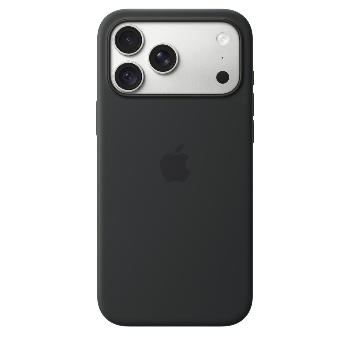 Apple iPhone 18 Pro Max Silikon Case mit MagSafe Schwarz iPhone 18 Pro Max