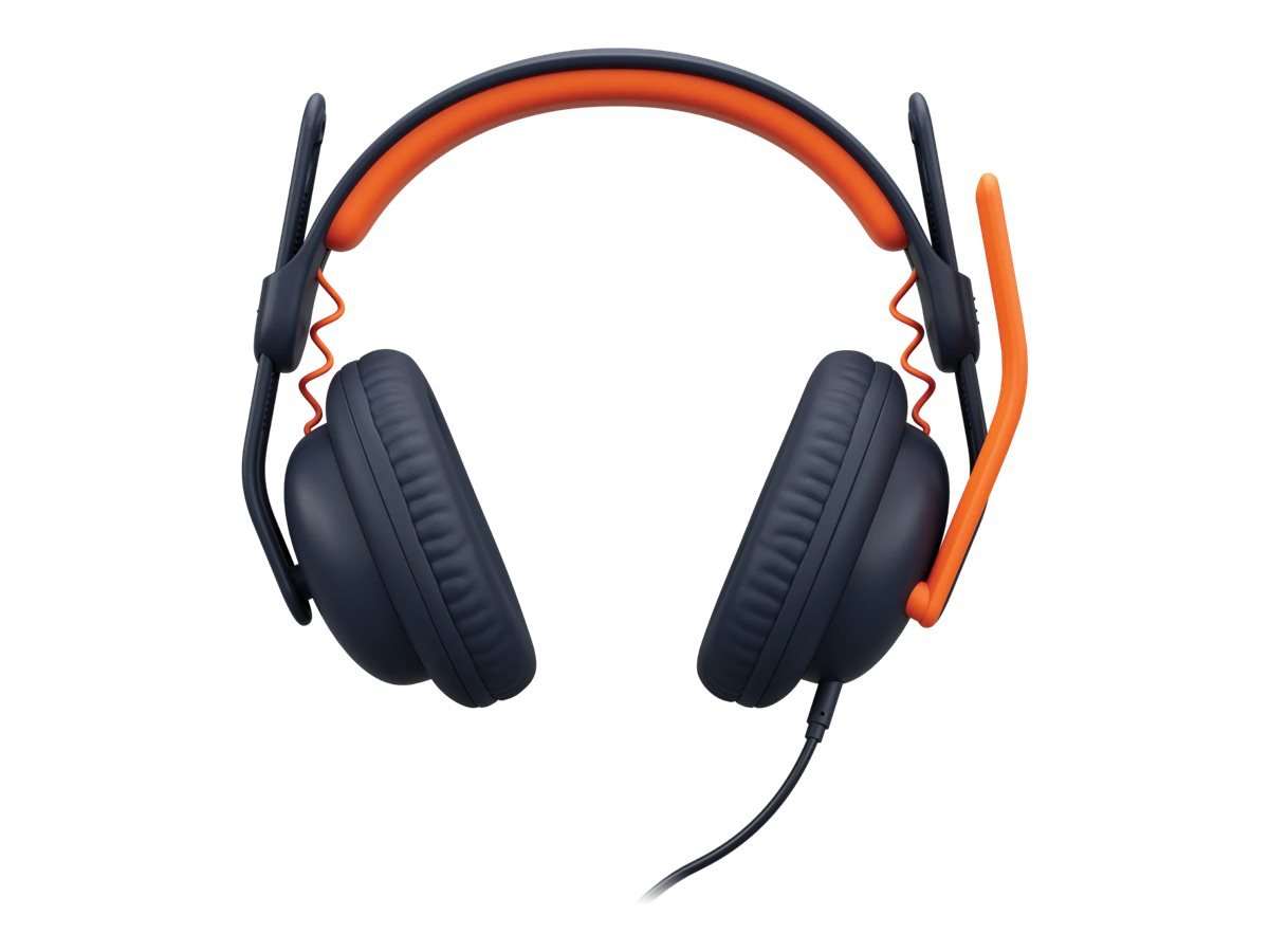 Logitech Zone Learn Headset Blau Klinke (3,5 mm) Over-Ear Kabelgebunden
