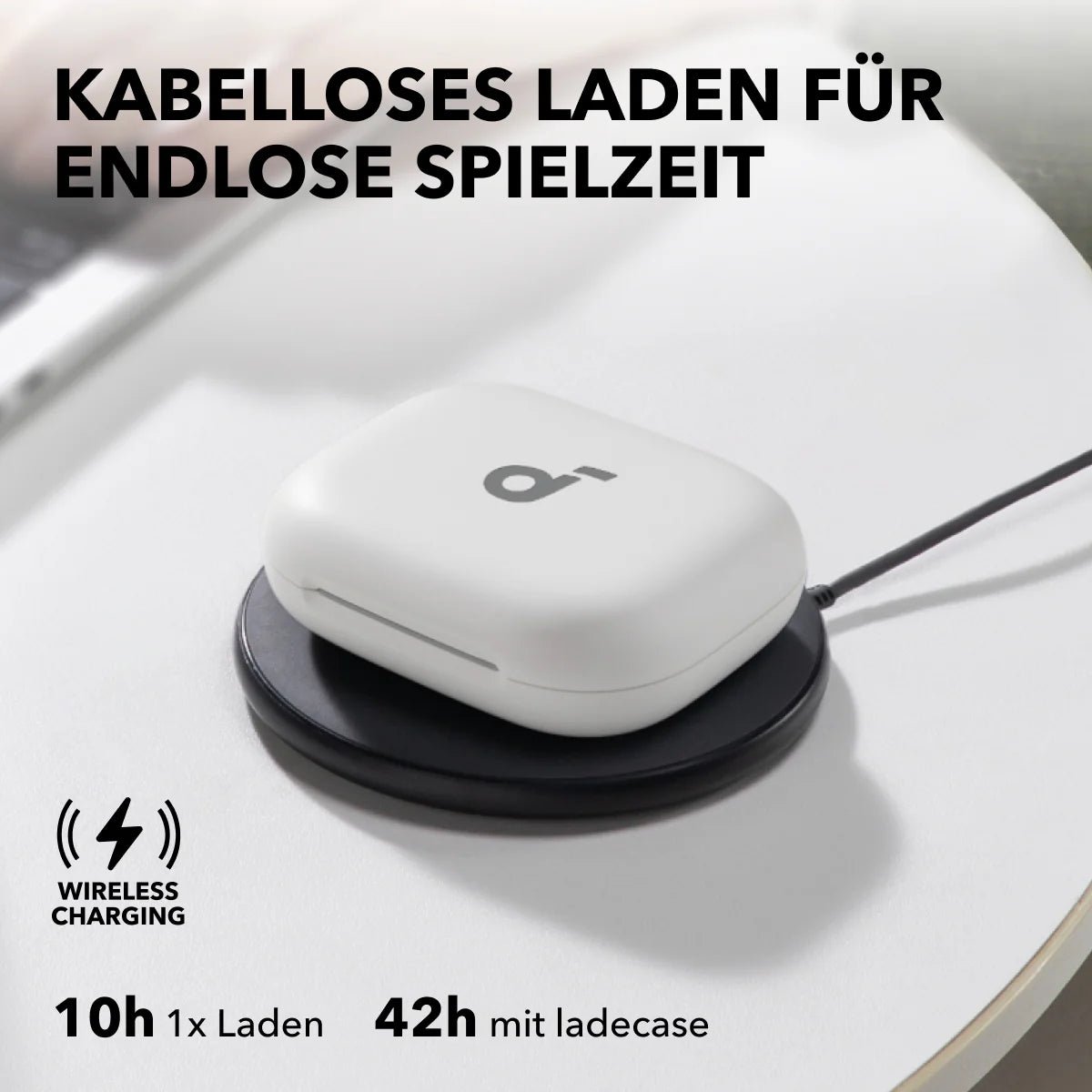 Soundcore AeroFit 2 Kopfhörer Weiß Open-Ear Kabellos