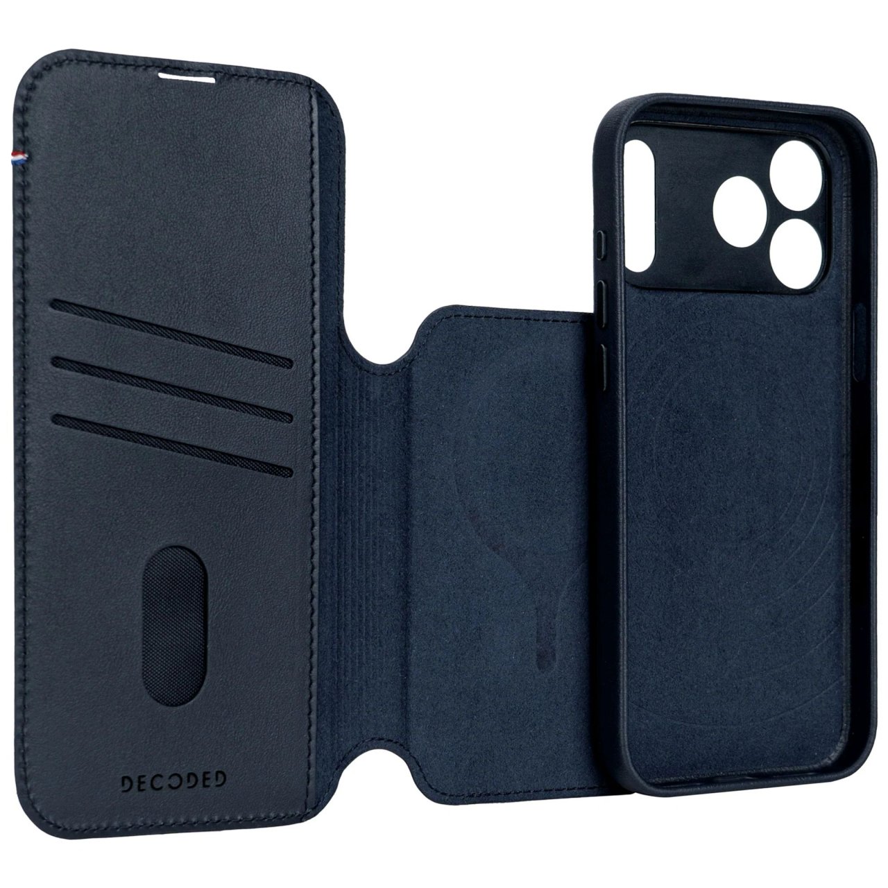 Decoded Detachable Wallet mit MagSafe für iPhone 17 Pro Max Navy iPhone 17 Pro Max
