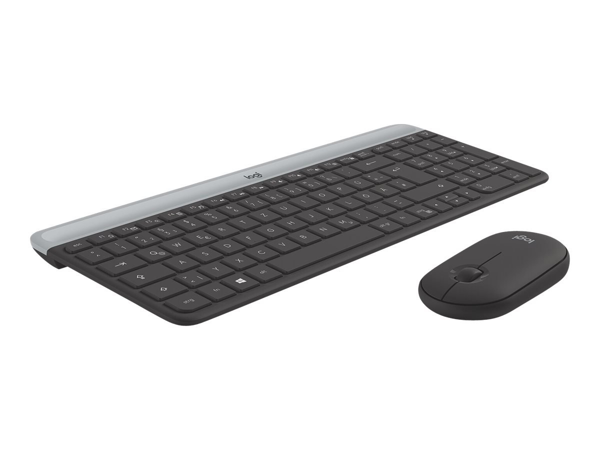 Logitech MK470 Grafit Deutsch Kabellos via USB