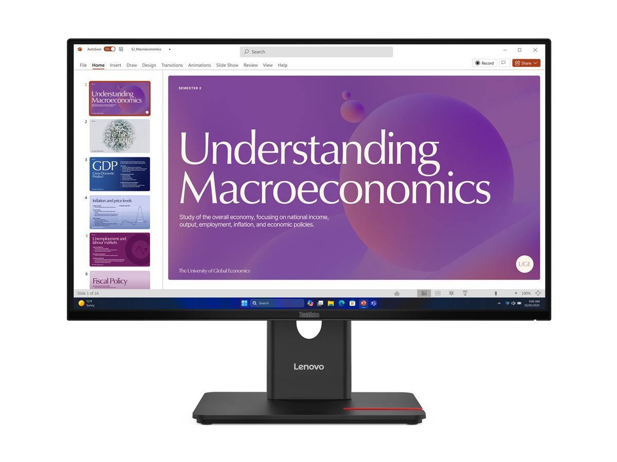 Lenovo ThinkVision T24d-40 24" Monitor