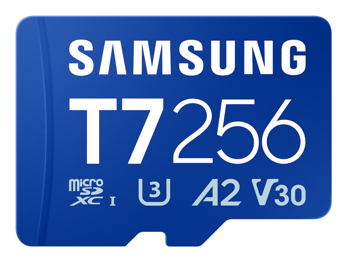 Samsung T7 microSD Speicherkarte Blau 256GB