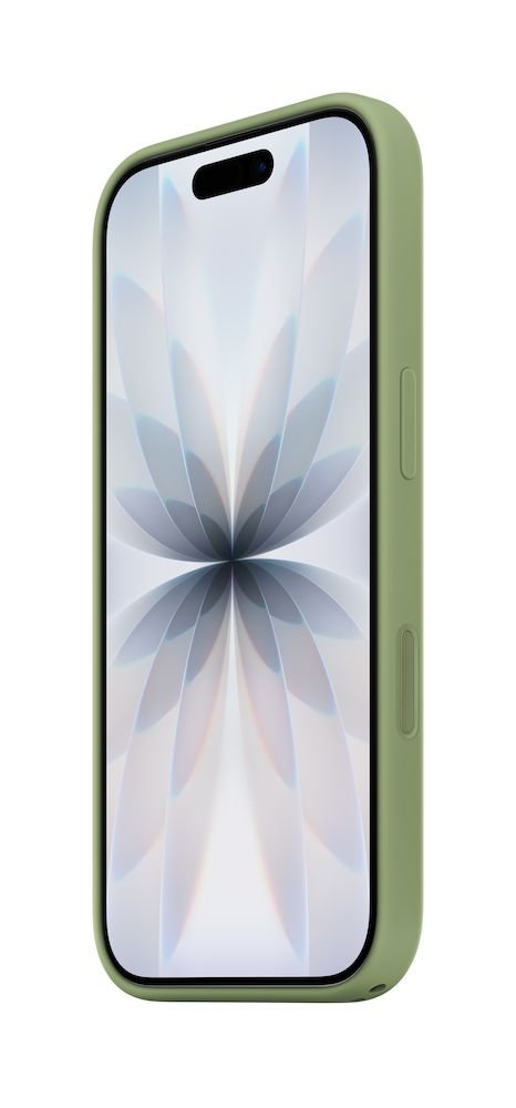 iPhone 17 Silikon Case mit MagSafe Hellmoosgrün iPhone 17 Silikon