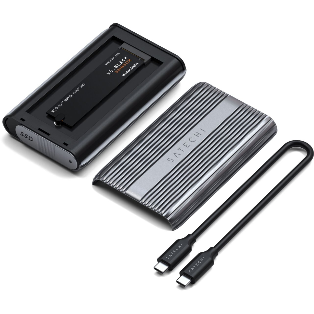 Satechi USB-C NVMe SSD Pro Gehäuse