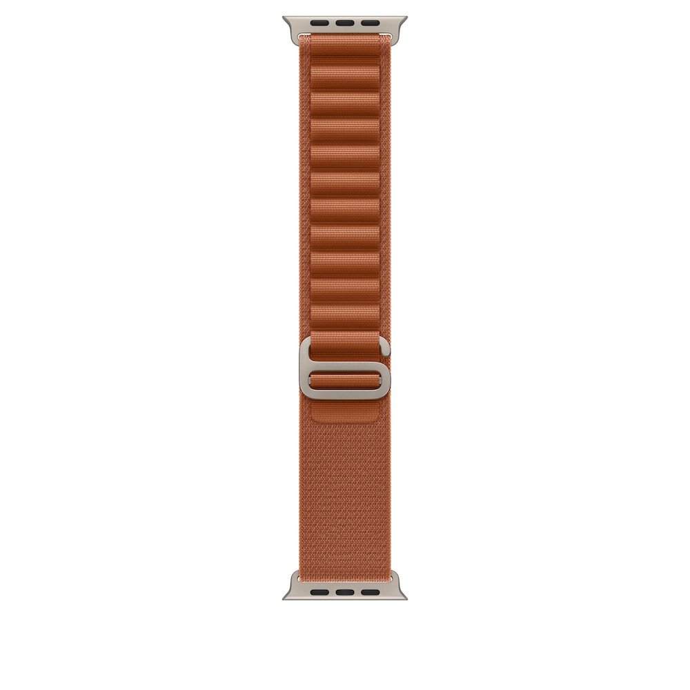 Apple Alpine Loop Armband Terracotta Large (165-210 mm Umfang) Gehäusefarbe Natur Polyester Elastan Titan