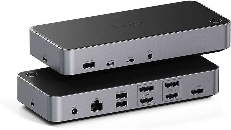 Satechi Triple 4K Display Docking Station – Zustand: wie neu