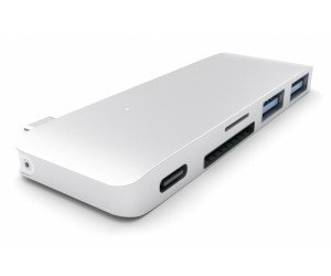 Satechi Type-C USB Passthrough Hub silver