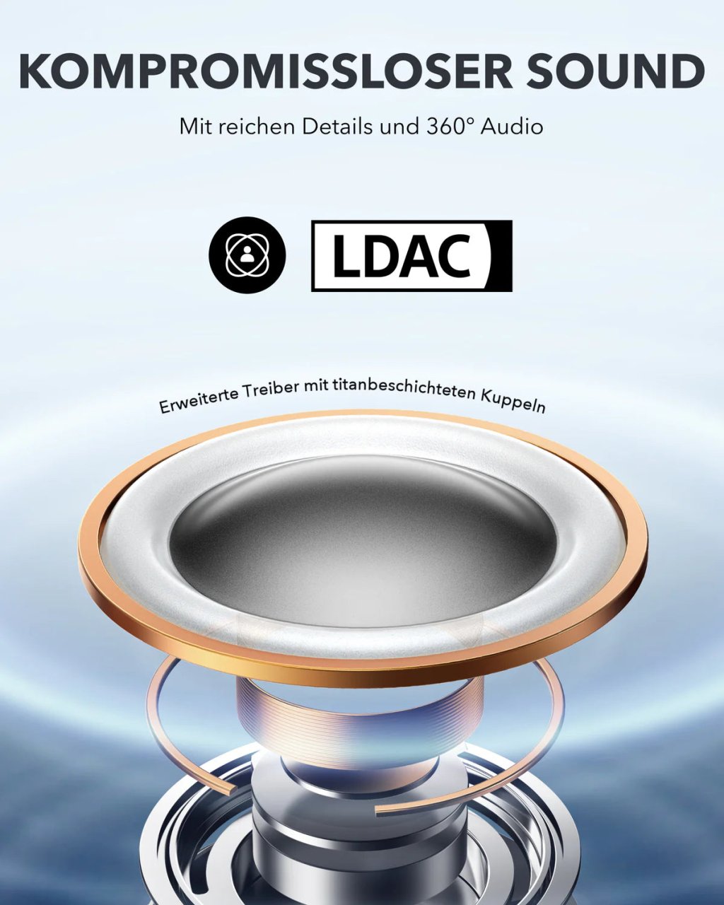 Soundcore AeroFit Pro Kopfhörer Lila Open-Ear Kabellos