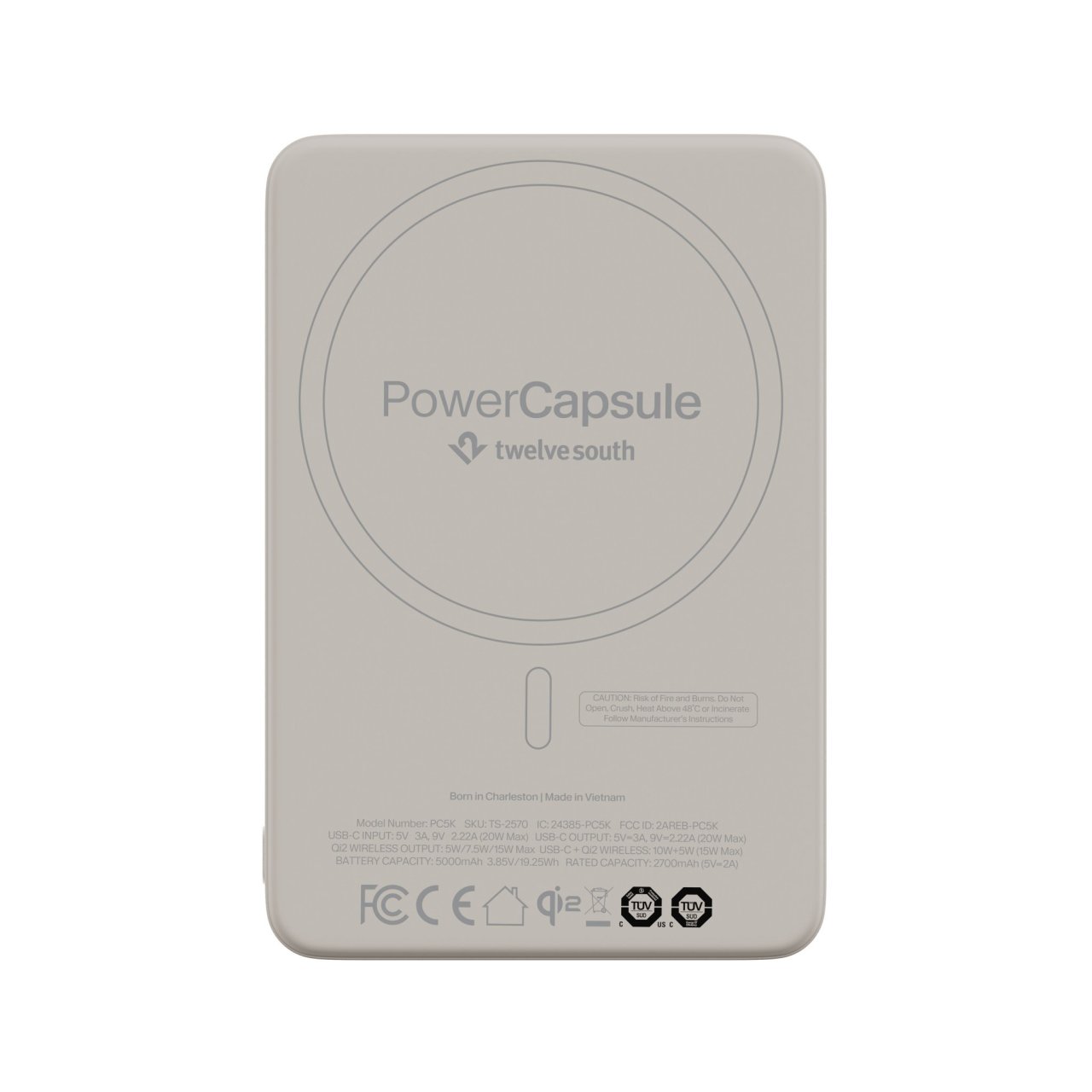 Twelve South PowerCapsule Dune MagSafe 10.000mAh