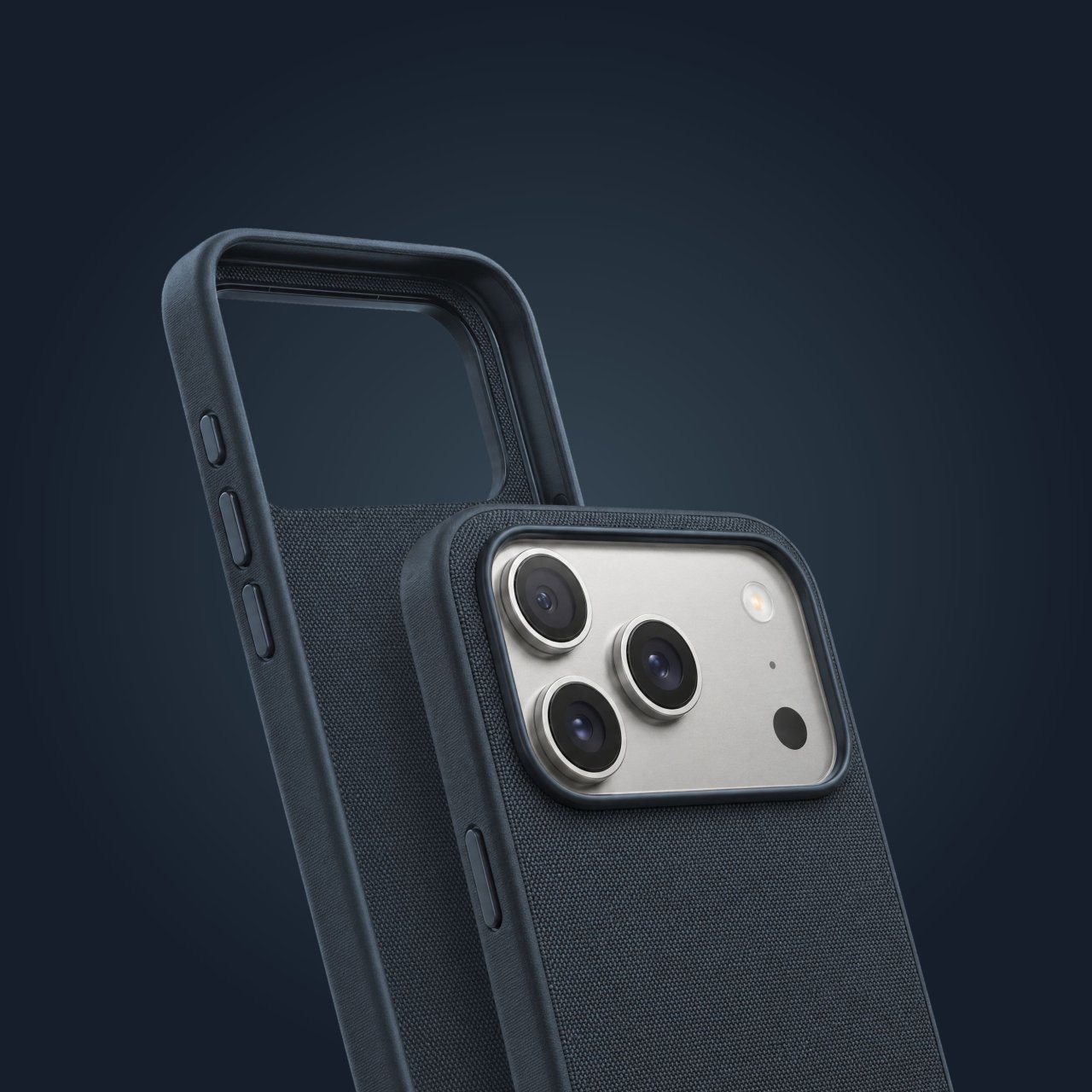 Fabric Case iPhone 18 Pro Max Dunkelblau iPhone 17 Pro Max iPhone 18 Pro Max