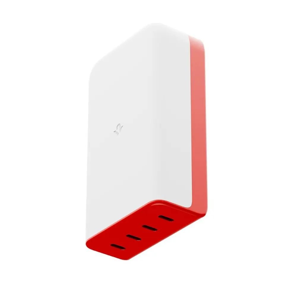 Twelve South PlugBug Power Adapter mit Apple Find My Weiß/Rot USB-C 120W