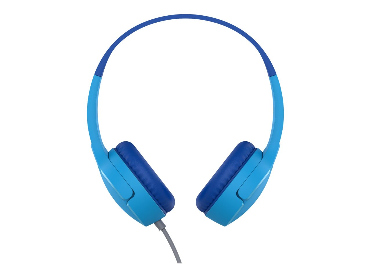 Belkin SoundForm Mini On-Ear-Kopfhörer für Kinder Blau Klinke (3,5 mm) On-Ear Over-Ear Kabelgebunden