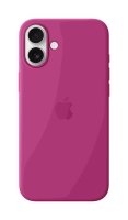 Apple iPhone 16 Plus Silikon Case mit MagSafe Fuchsia