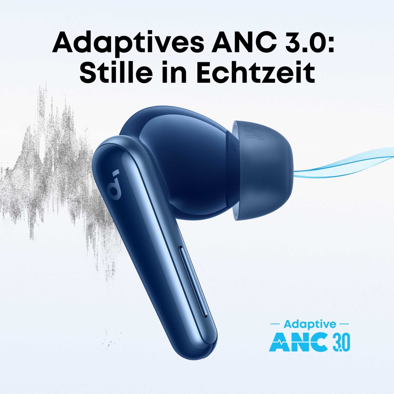 Anker Soundcore Liberty 5 True Wireless Dolby 3D-Audio Kopfhörer Blau In-Ear Kabellos